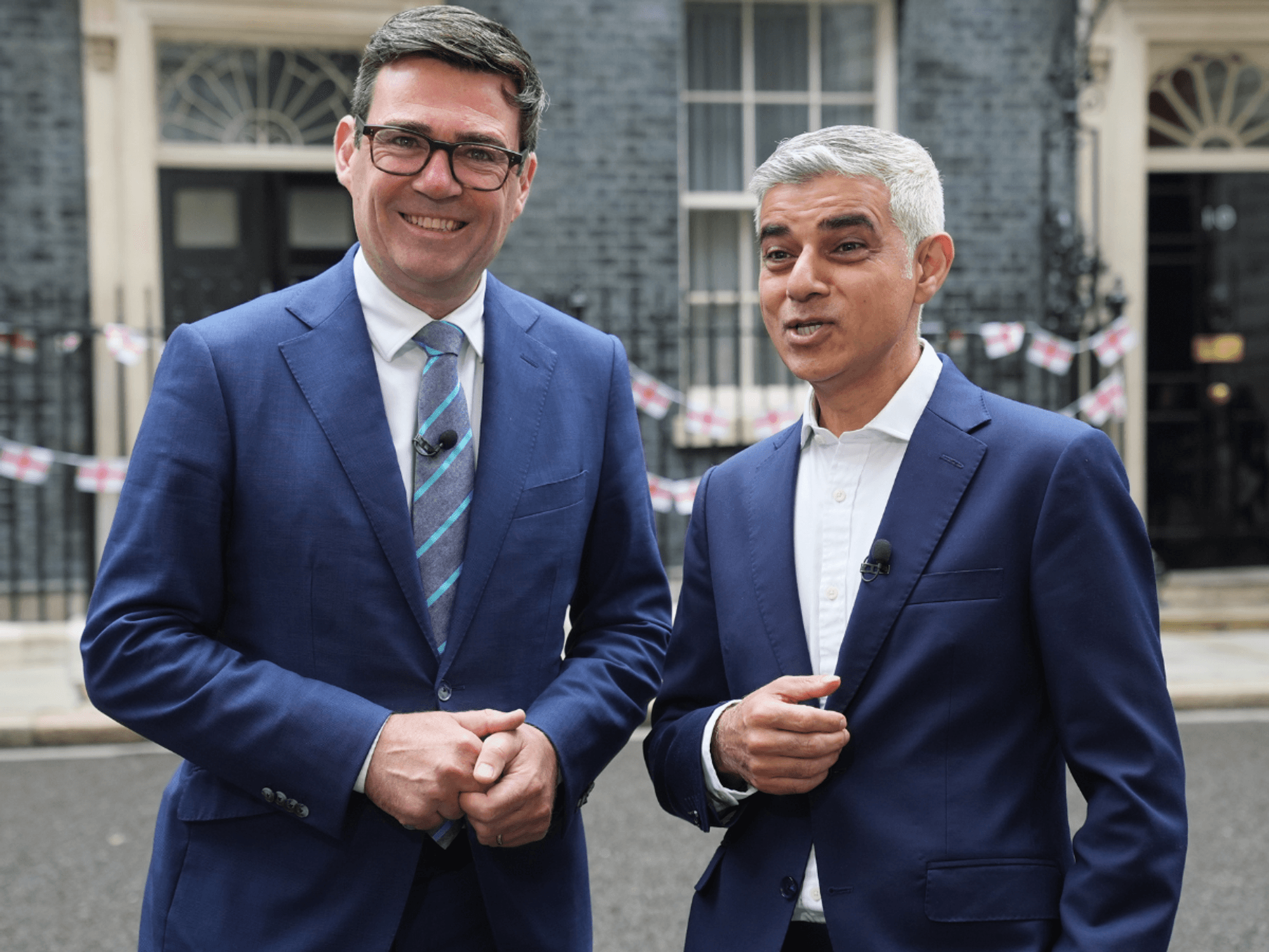 Andy Burnham and Sadiq Khan