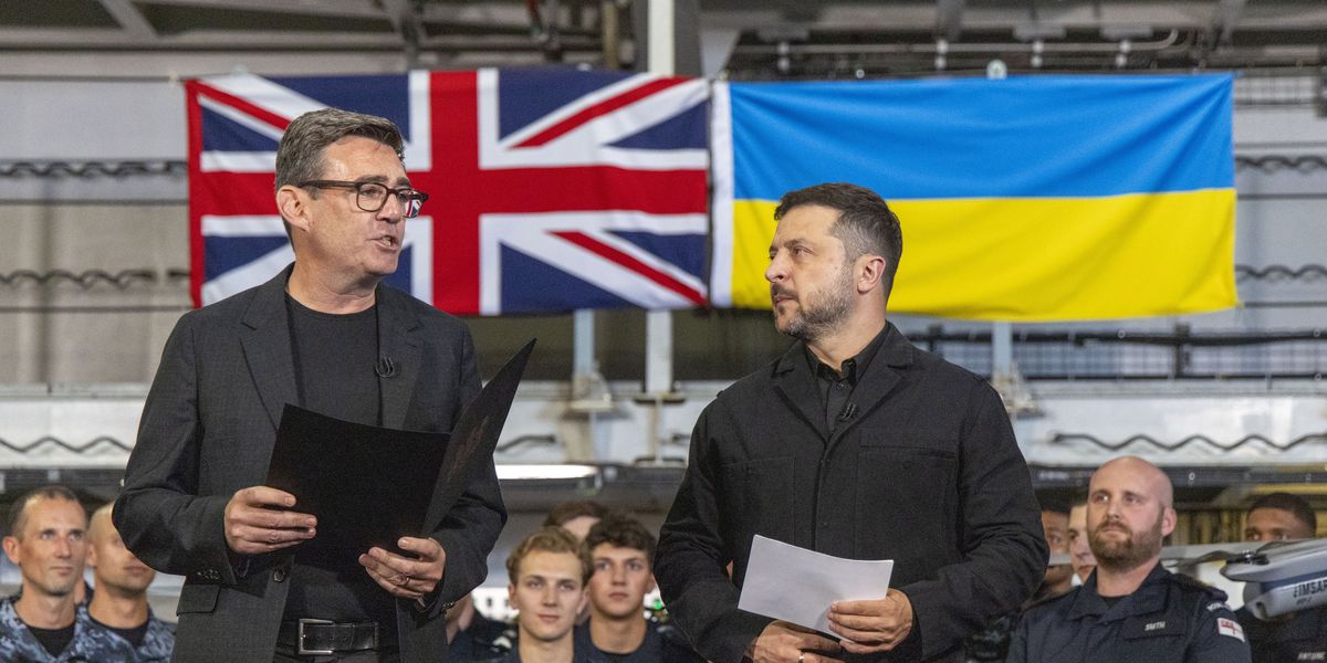 Andy Burnham to hand Ukraine blueprints to produce long-range missiles