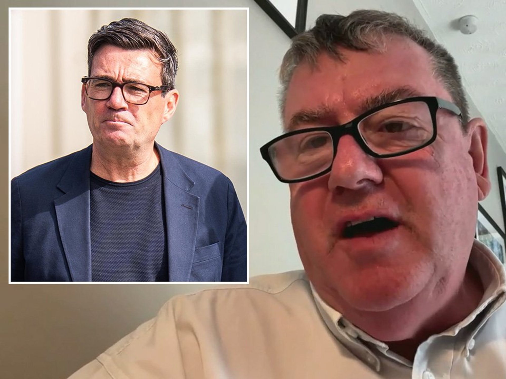 Andy Burnham, Colin Rayner