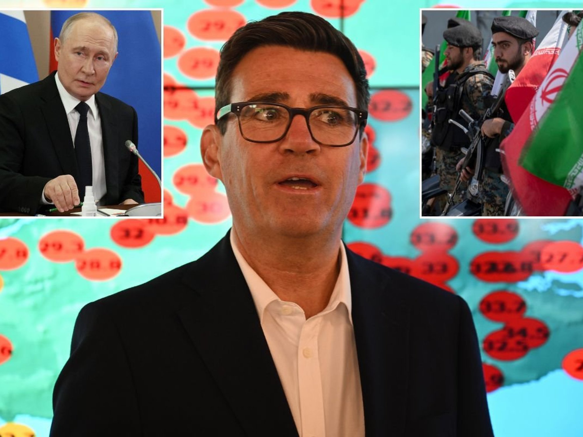 Andy Burnham could have been tricked by agents from Iran or Russia