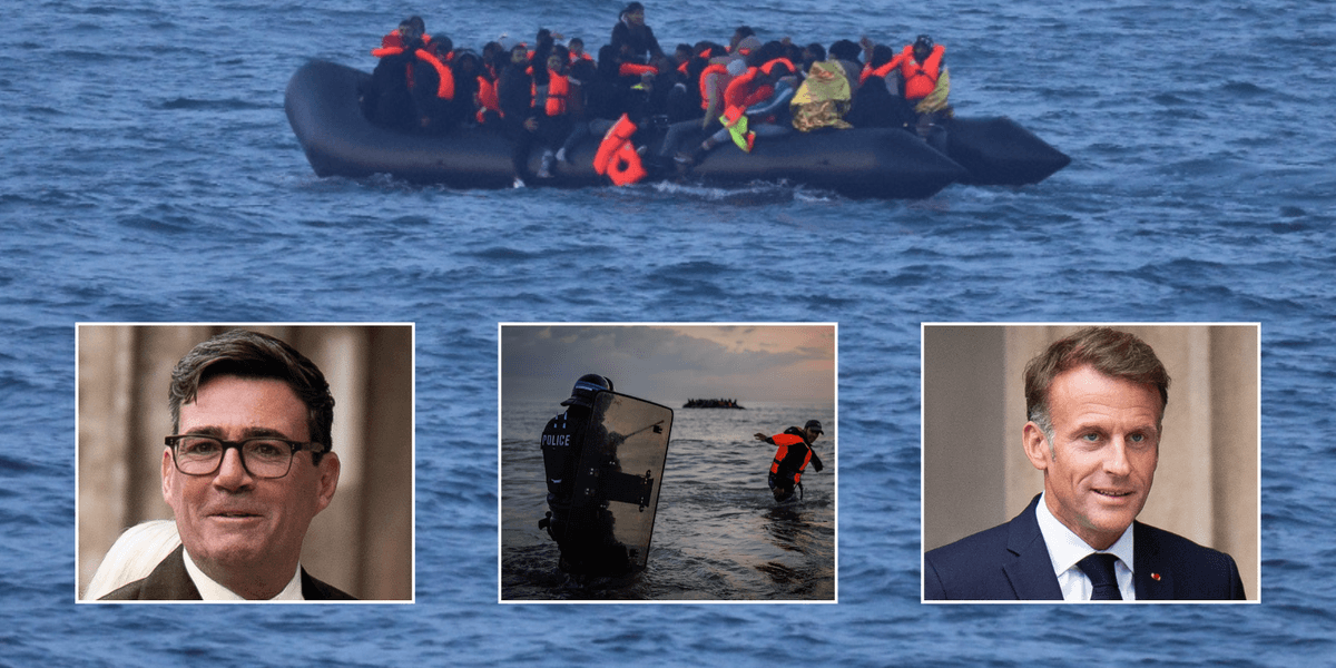 Andy Burnham sends 'complacency' warning to Emmanuel Macron amid surge in Channel 'mega-dinghies'
