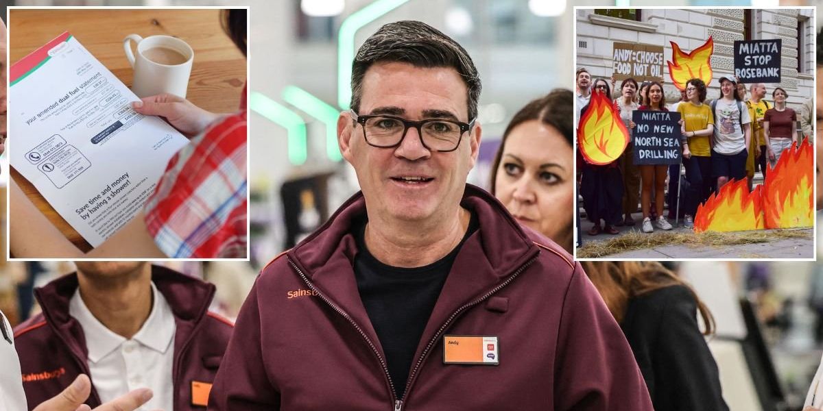 Andy Burnham told to ‘drop Net Zero dogma’ as Labour's green levies blamed for energy bills hitting three-year high