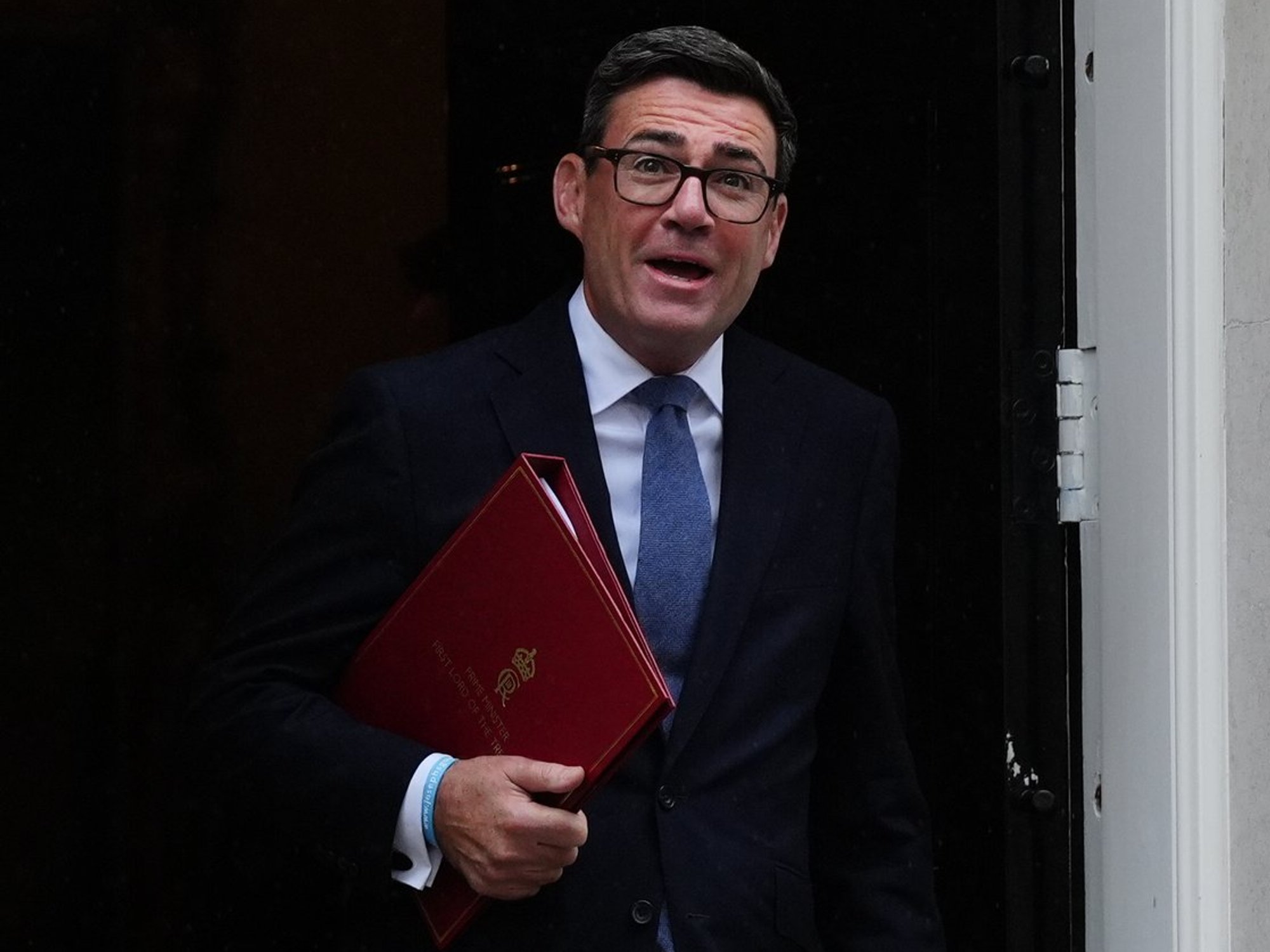 Andy Burnham is expected to announce sanctions on Israel tomorrow