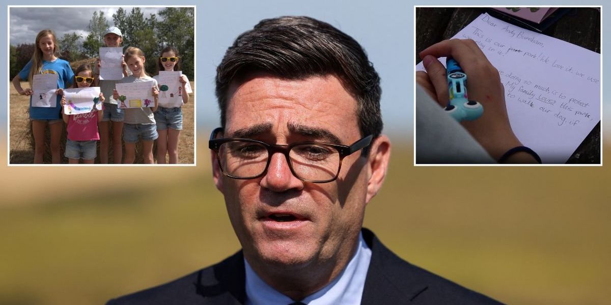 Children send heartbreaking letters to Andy Burnham as PM under pressure over plan to put 1,250 migrants in tiny village
