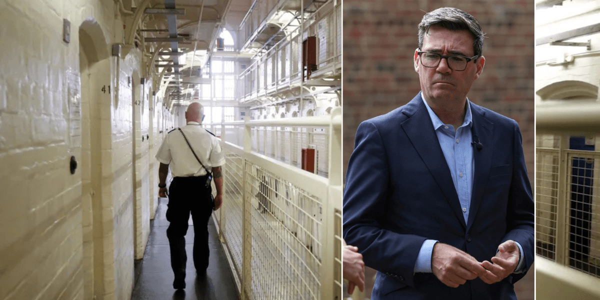 Andy Burnham dealt huge blow as prison crisis deepens with system 'on brink of collapse'