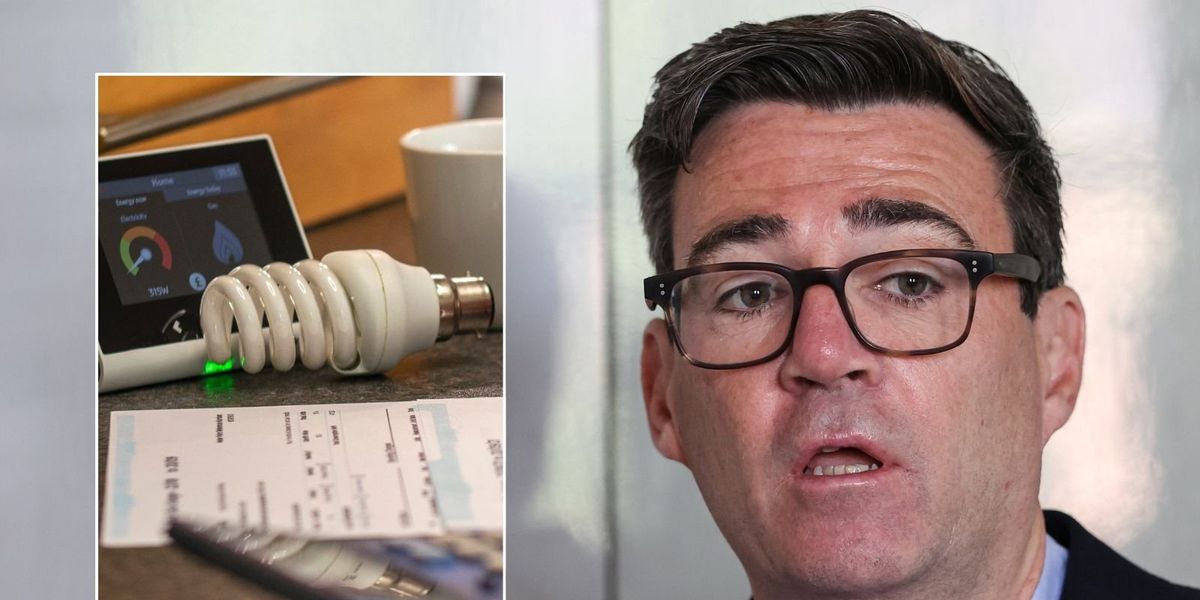 Andy Burnham plans to slash energy bills by up to £200 for benefit claimants