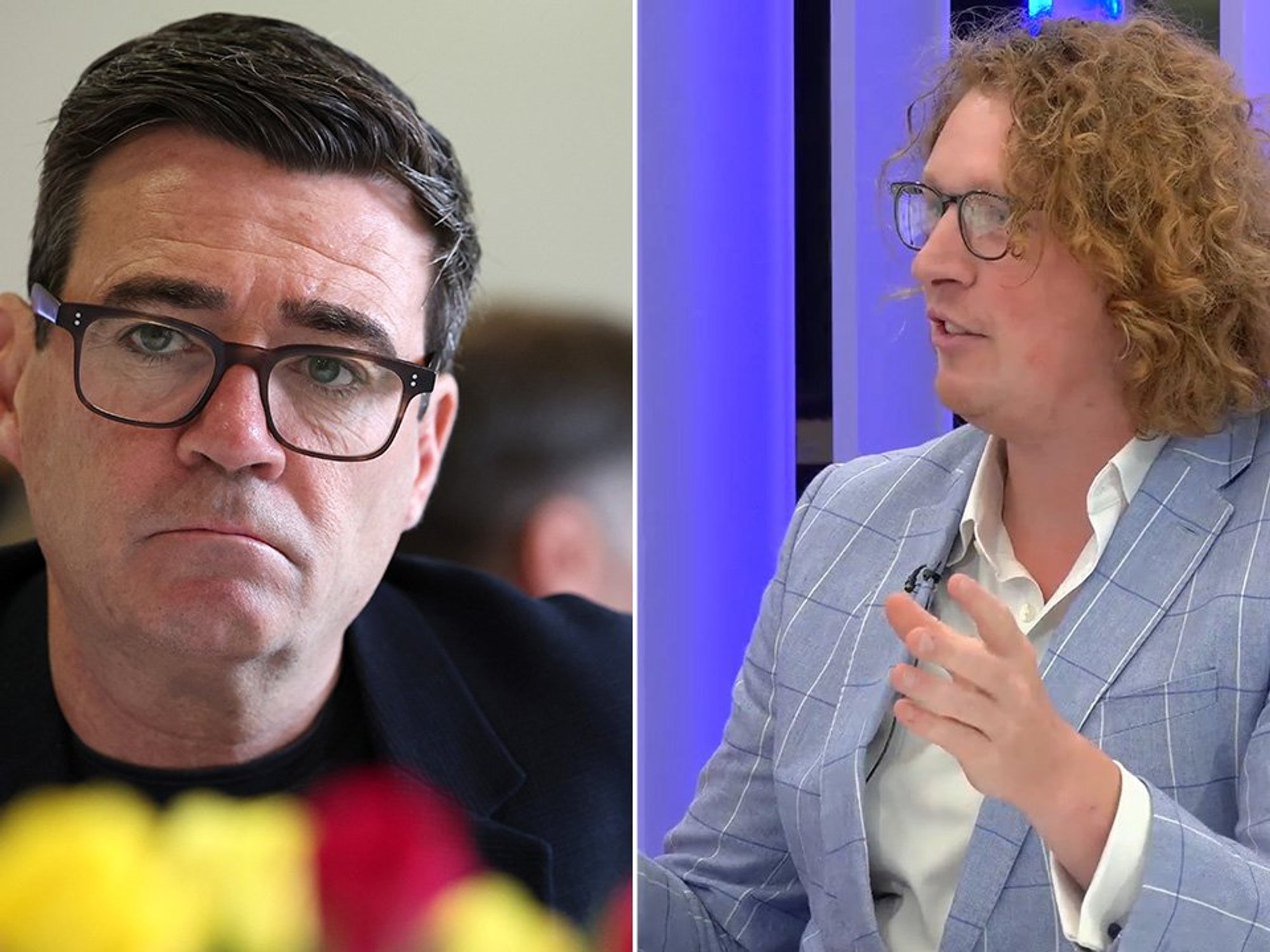 Andy Burnham, Tom Jones