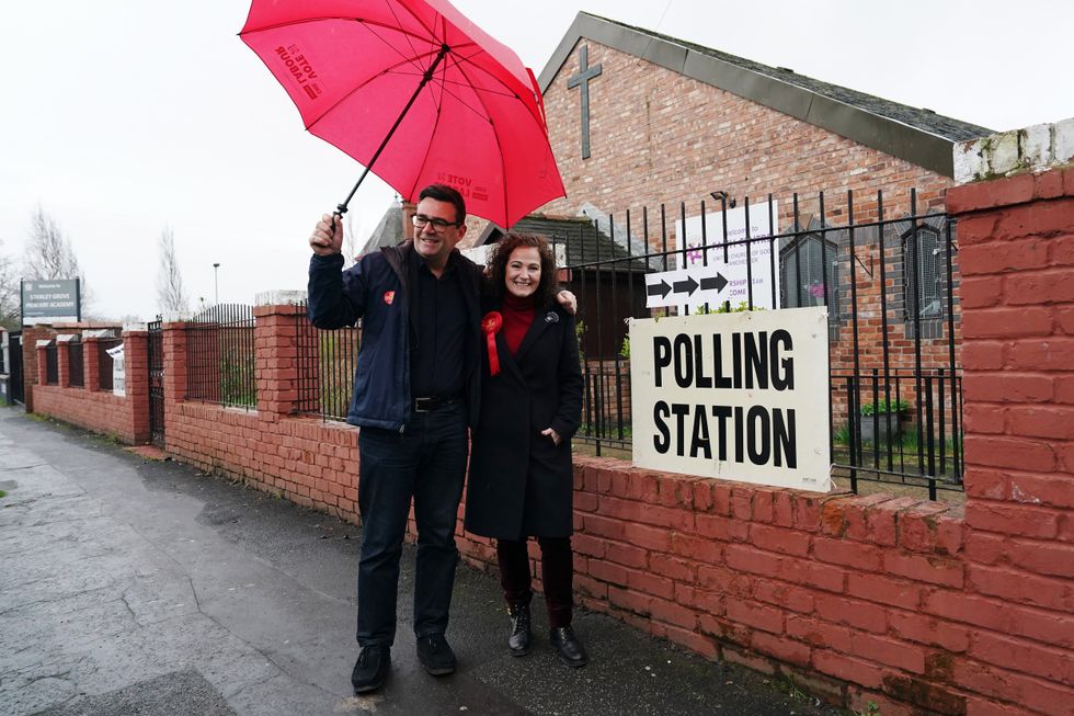 Andy Burnham was blocked from standing in Gorton & Denton