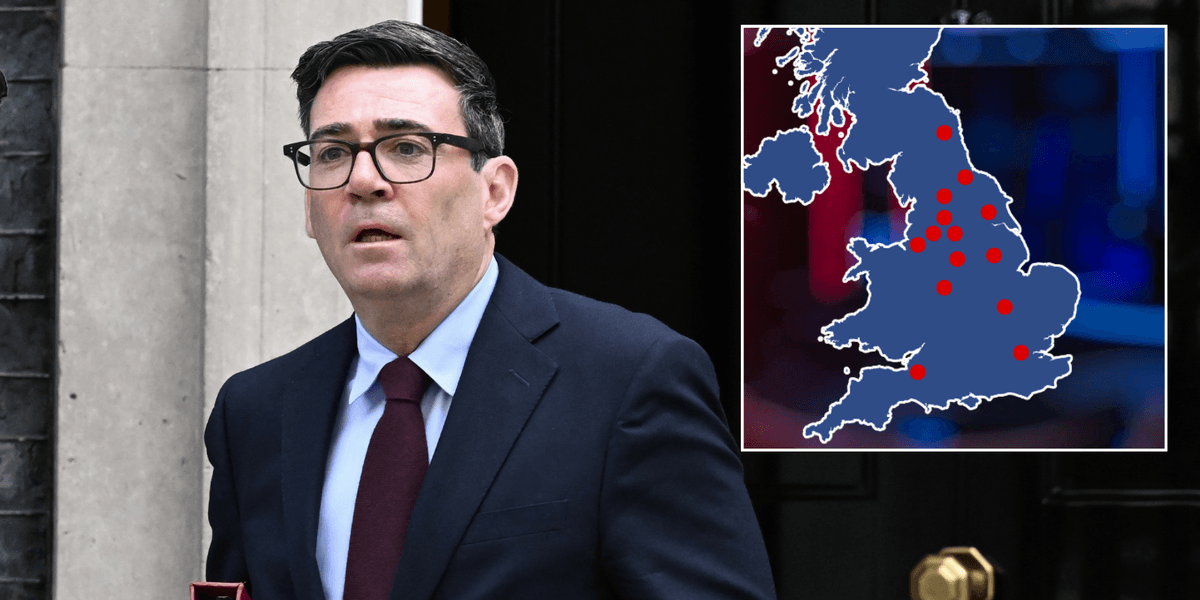 MAPPED: What areas could be affected by Andy Burnham’s new unlimited ‘holiday tax?’