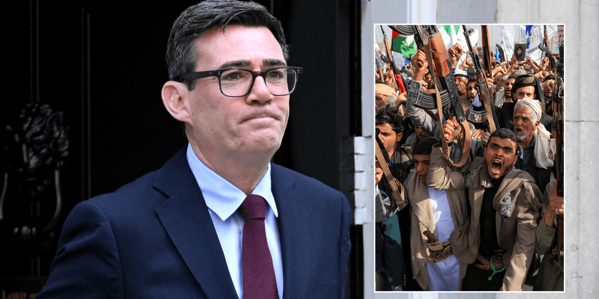 Andy Burnham faces calls to proscribe Houthis as Iran-backed militants threaten to send energy bills soaring