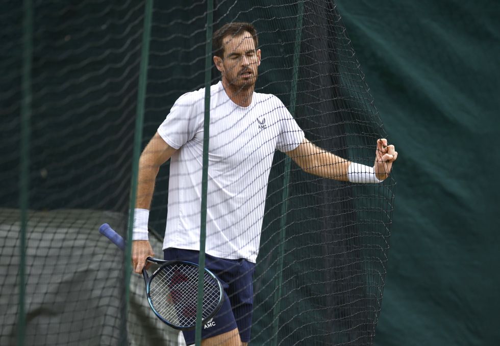 Andy Murray felt he wasn't able to be competitive in the singles draw