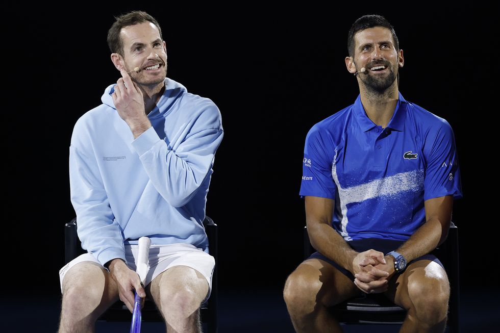 Andy Murray Novak Djokovic