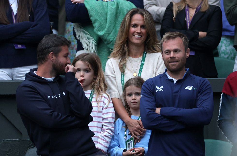 Andy Murray's family were in the box watching
