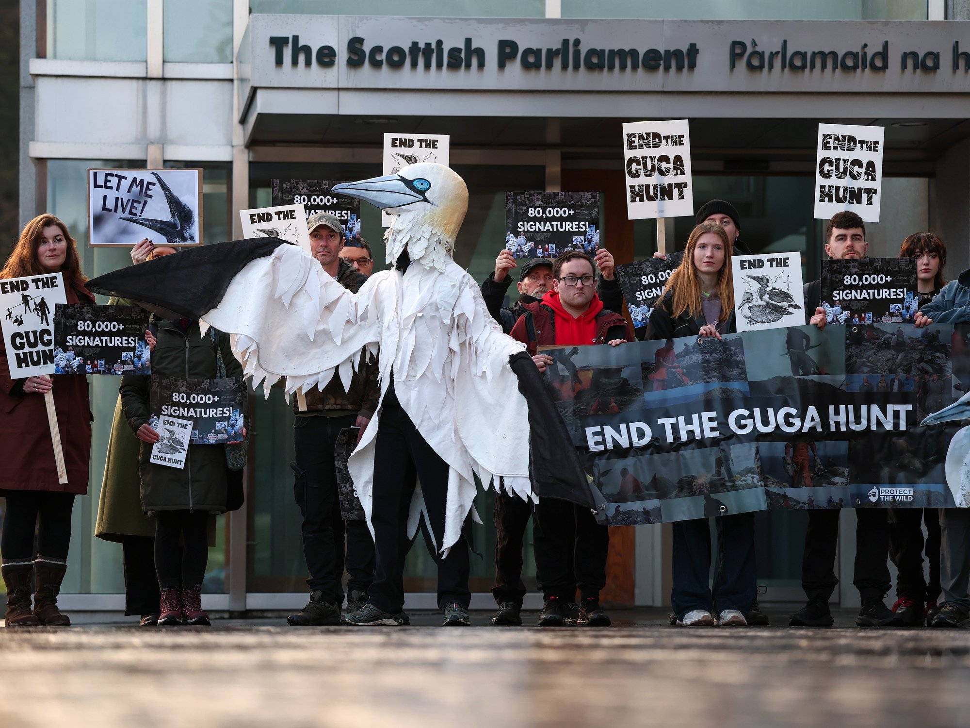 Animal rights campaigners