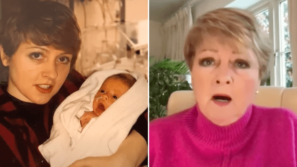 Anne Diamond speaks about her son's death