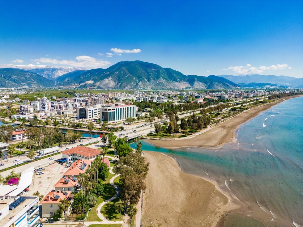 Antalya beach view