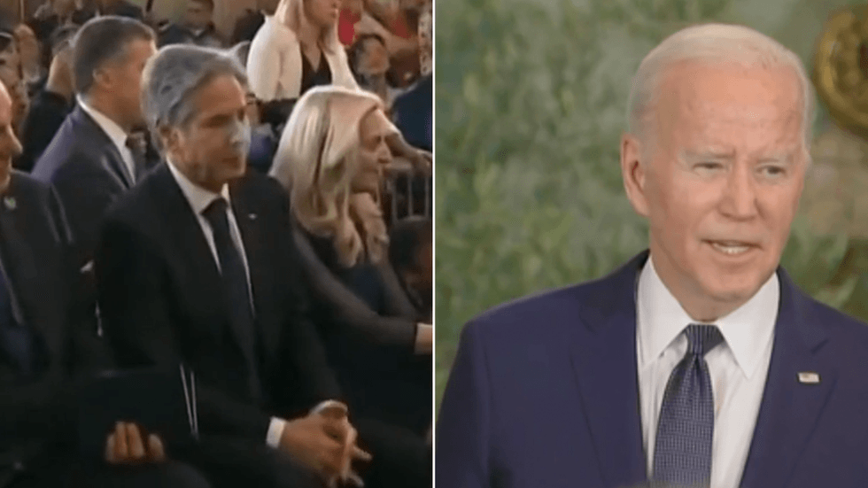 Anthony Blinken and Joe Biden