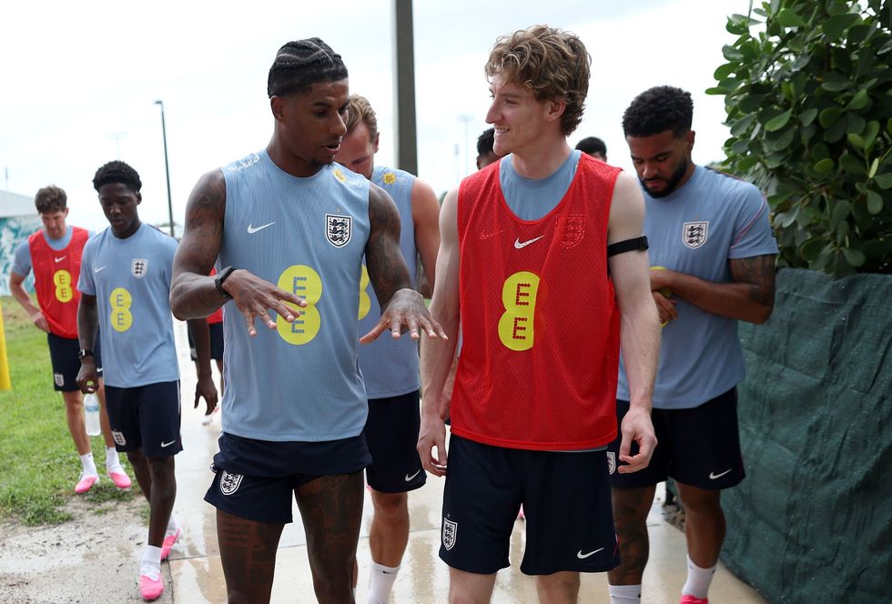Anthony Gordon is poised to start over Marcus Rashford for England's World Cup match with Croatia