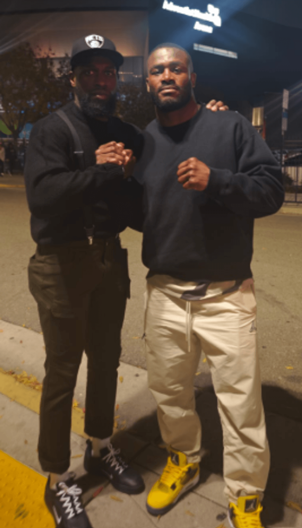 Anthony Holloway and Chev Clarke