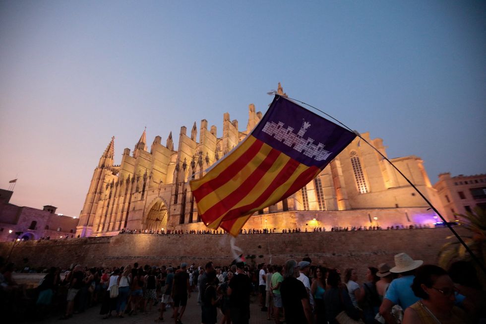 Anti-tourism protests in Majorca