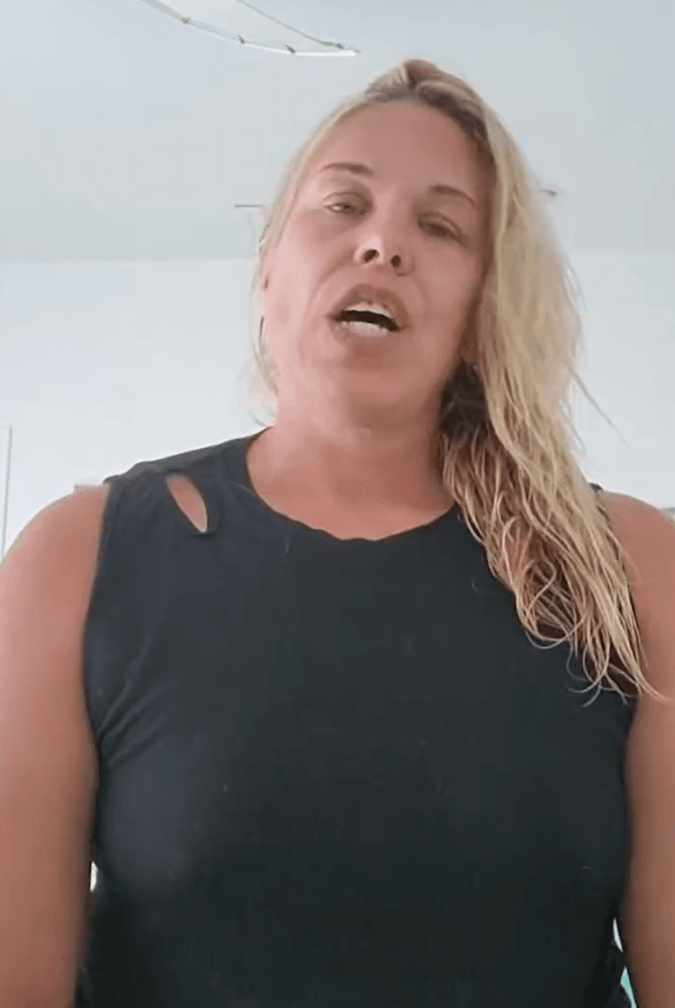April Hutchinson (above) spoke out about Andres' inclusion
