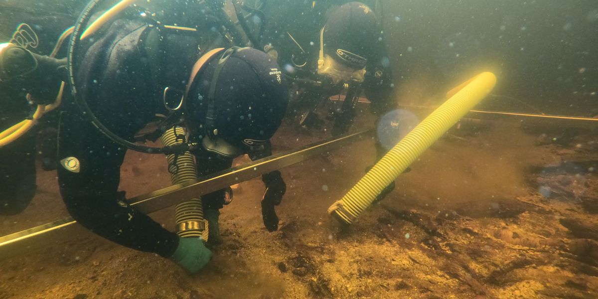 Archaeologists unearth secrets of artificial island older than Stonehenge in major underwater discovery