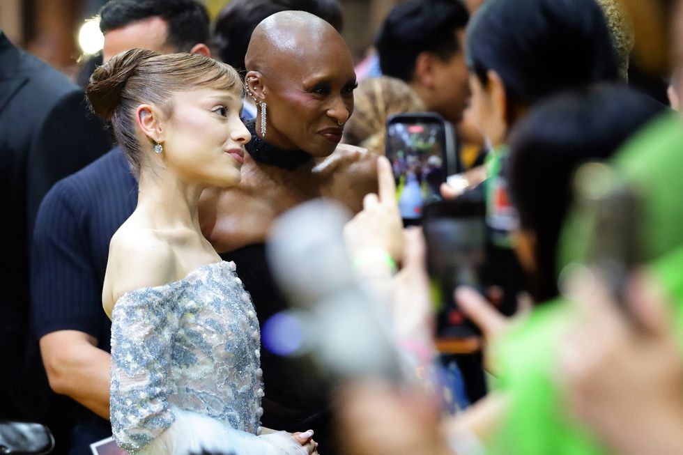 Ariana Grande and Cynthia Erivo