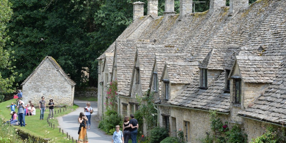 Beautiful village hit by tourist chaos after resident 'punched' by driver