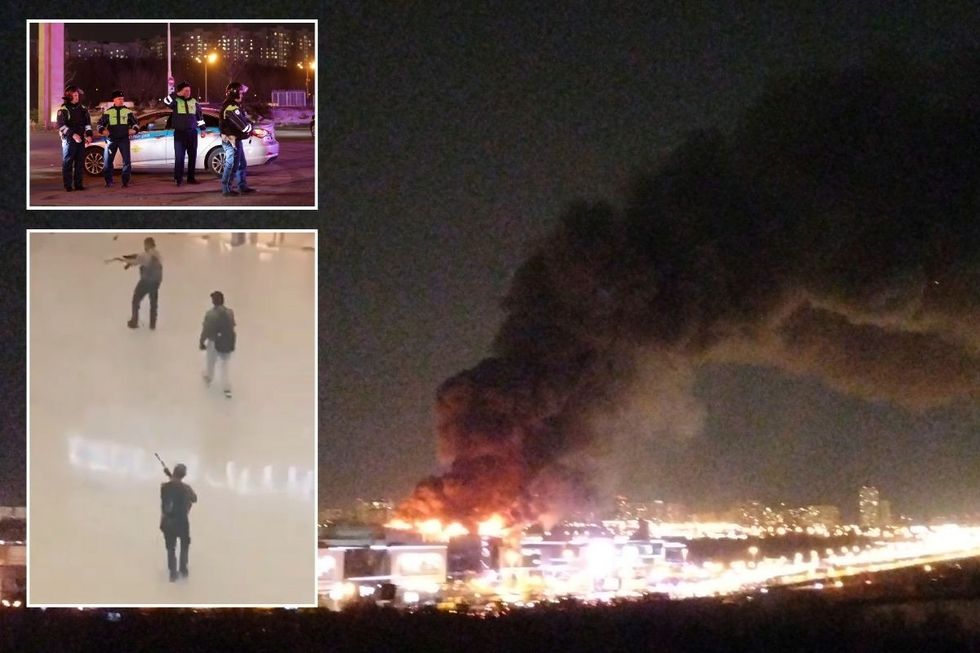 Armed gunmen open fire in Moscow concert hall just weeks after impending attack warning