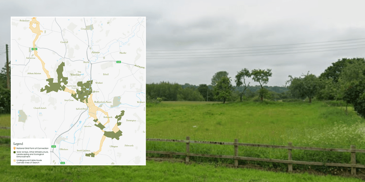Planning row erupts over plans to turn picturesque countryside into 'crystal desert' with giant solar park