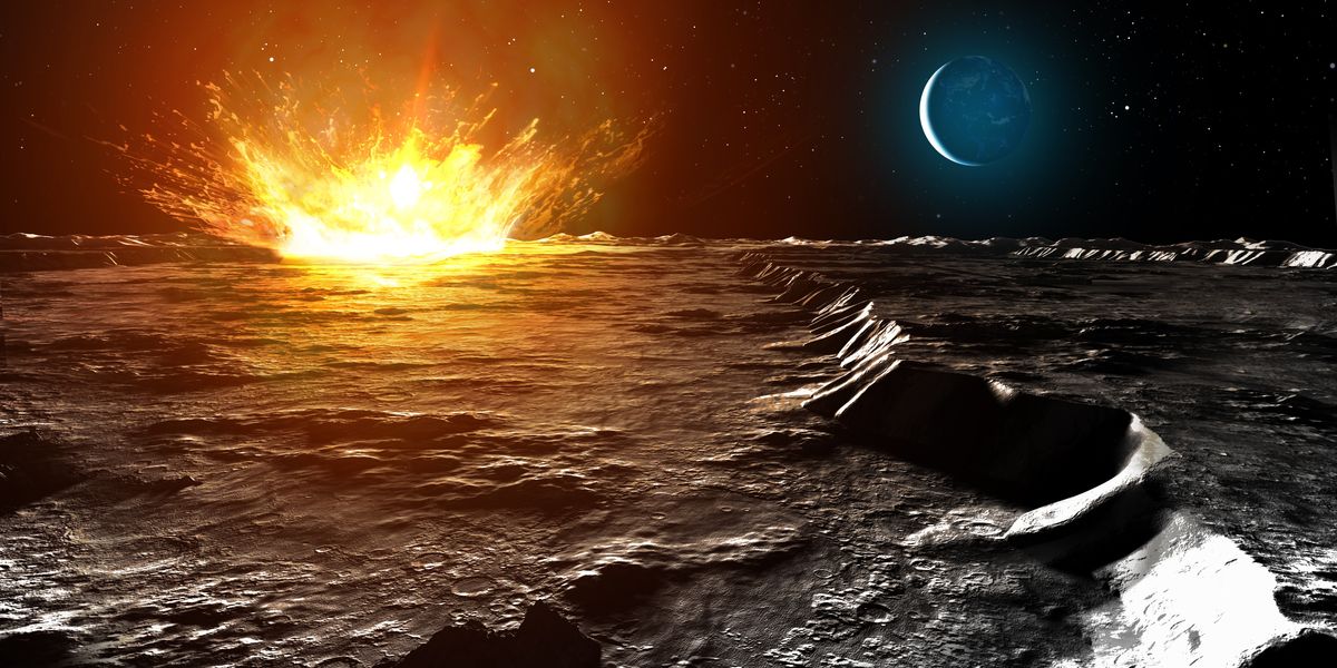 'City-killer' asteroid could smash into MOON as Nasa warns probability of impact set to rise further