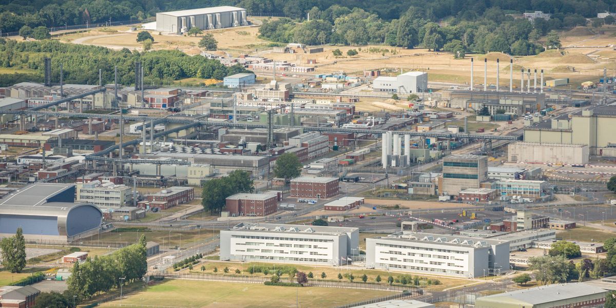 Travellers ordered to leave illegal site right next to ultra-high-security nuclear weapons factory