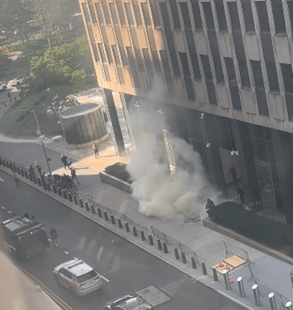Attack at NYC immigration centre
