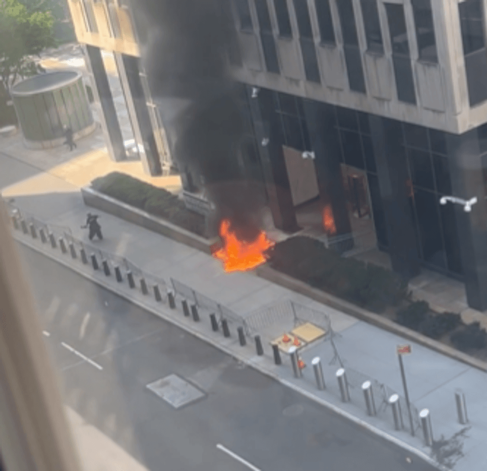 Attack at NYC immigration centre