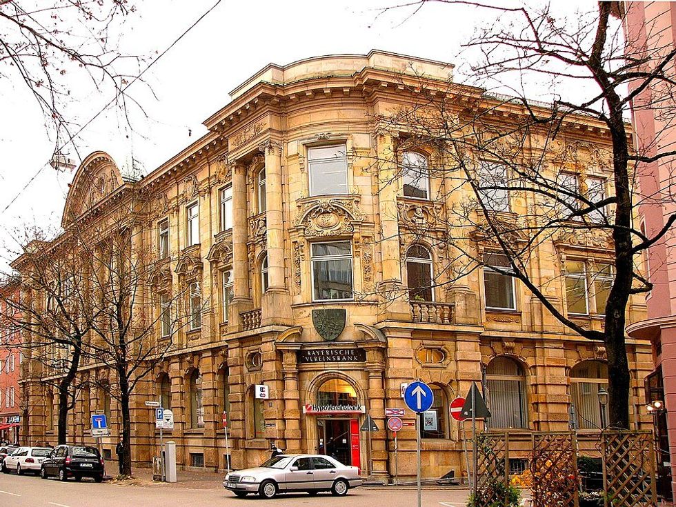 Augsburg's \u200bBahnhofstrasse, the road near the station