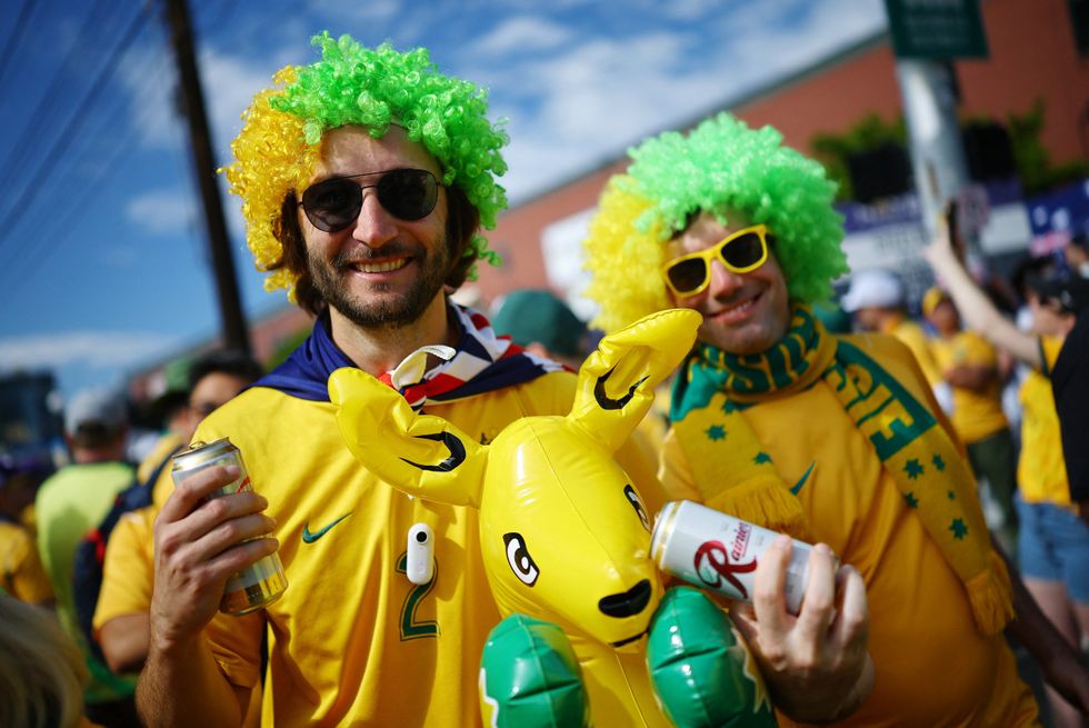 Australia fans