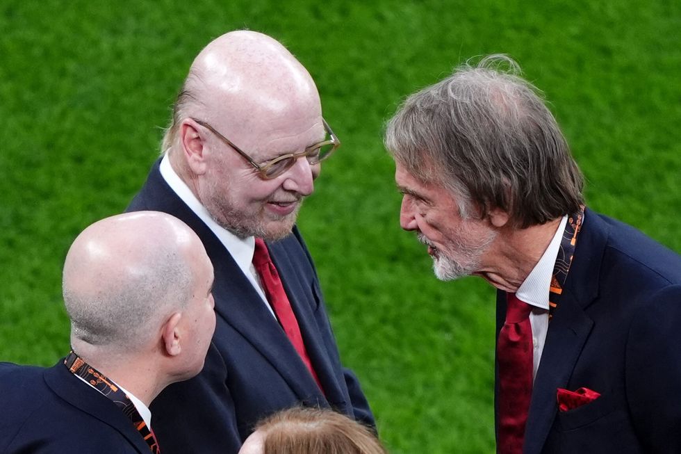 Avram Glazer, Sir Jim Ratcliffe, Omar Berrada