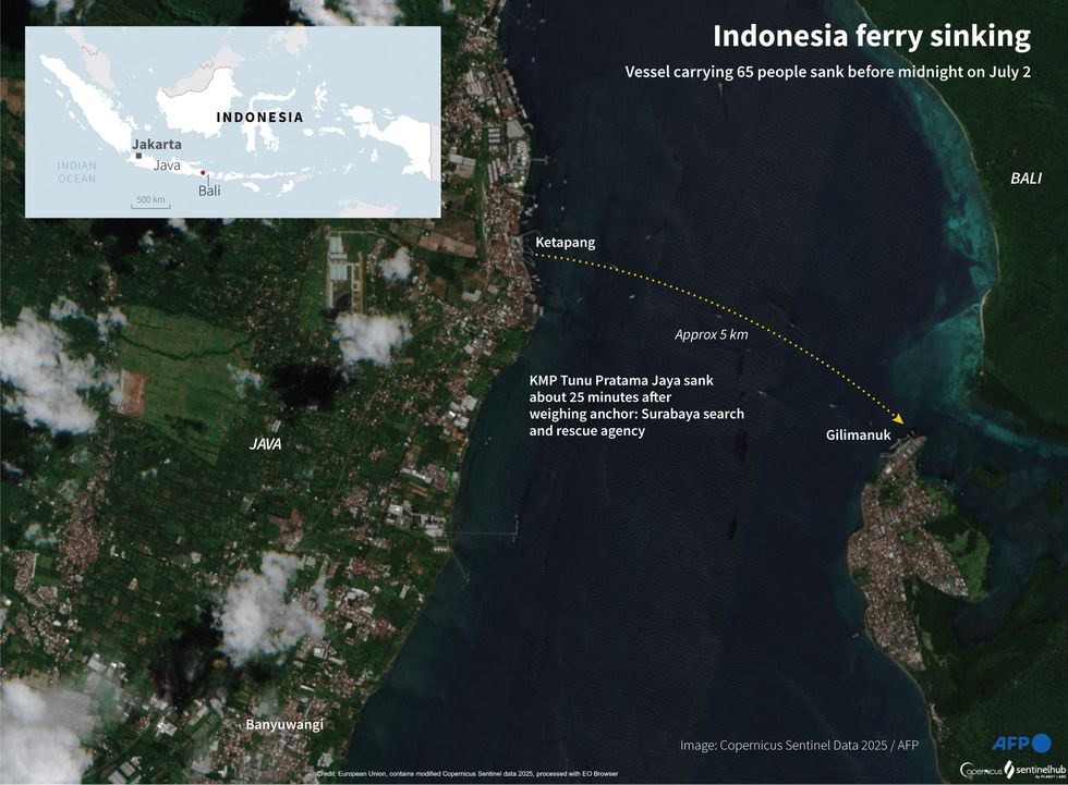 Bali ferry