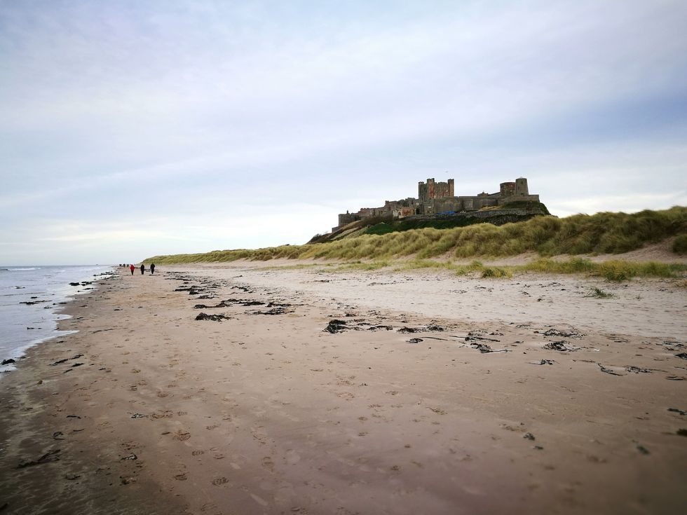 Bamburgh beach