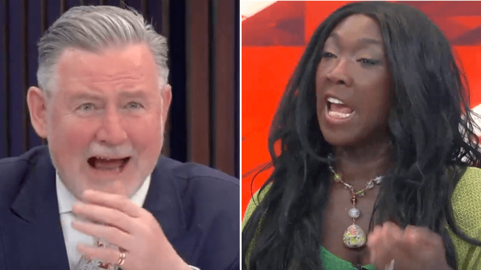 Barry Gardiner and Nana Akua