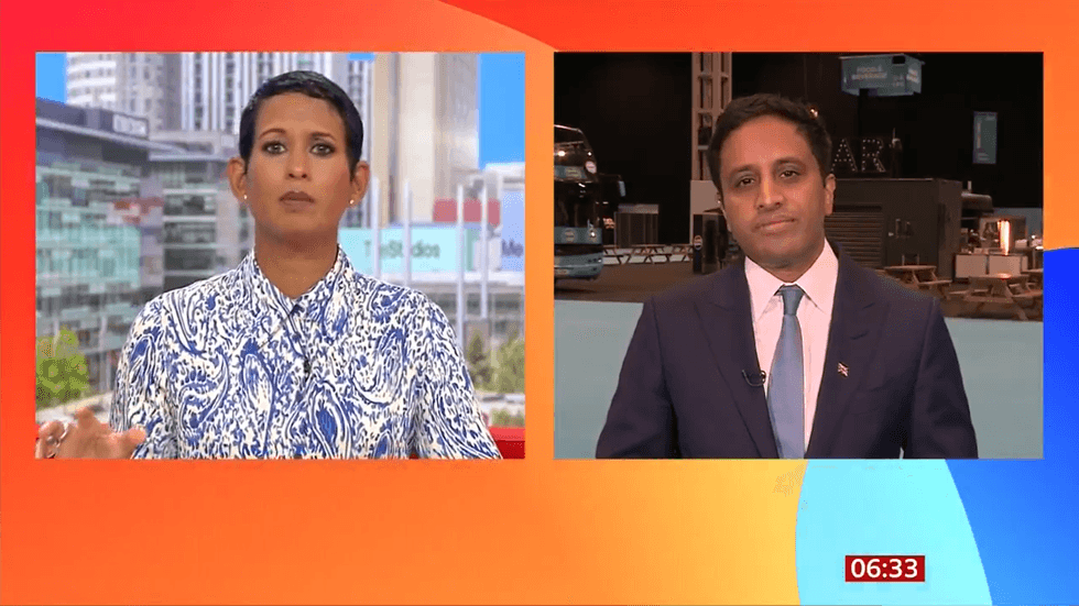 BBC Breakfast: Naga Munchetty and Zia Yusuf