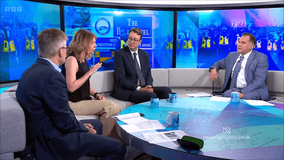 BBC Newsnight: Zoe Gardner