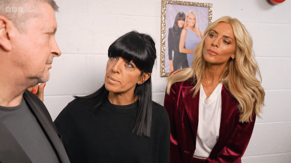 BBC Strictly: Claudia Winkleman and Tess Daly