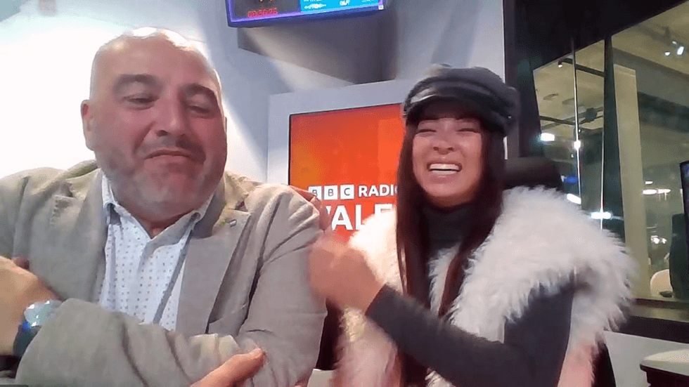 BBC Strictly: Katya Jones and Wynne Evans