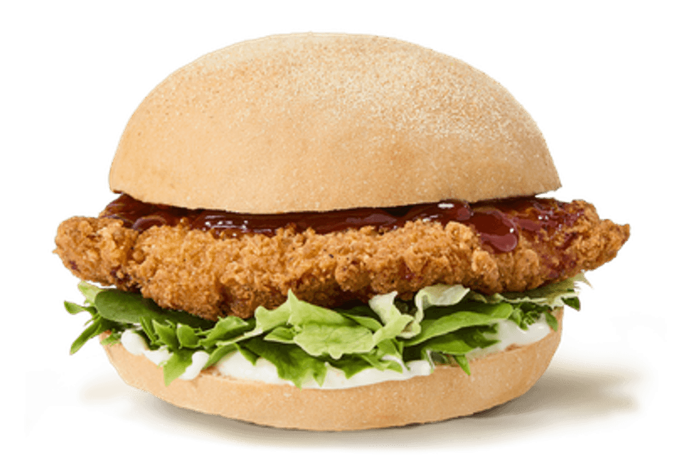 BBQ Crispy Chicken Burger