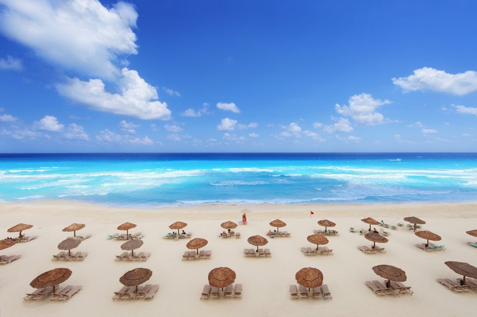 Beach in Cancun