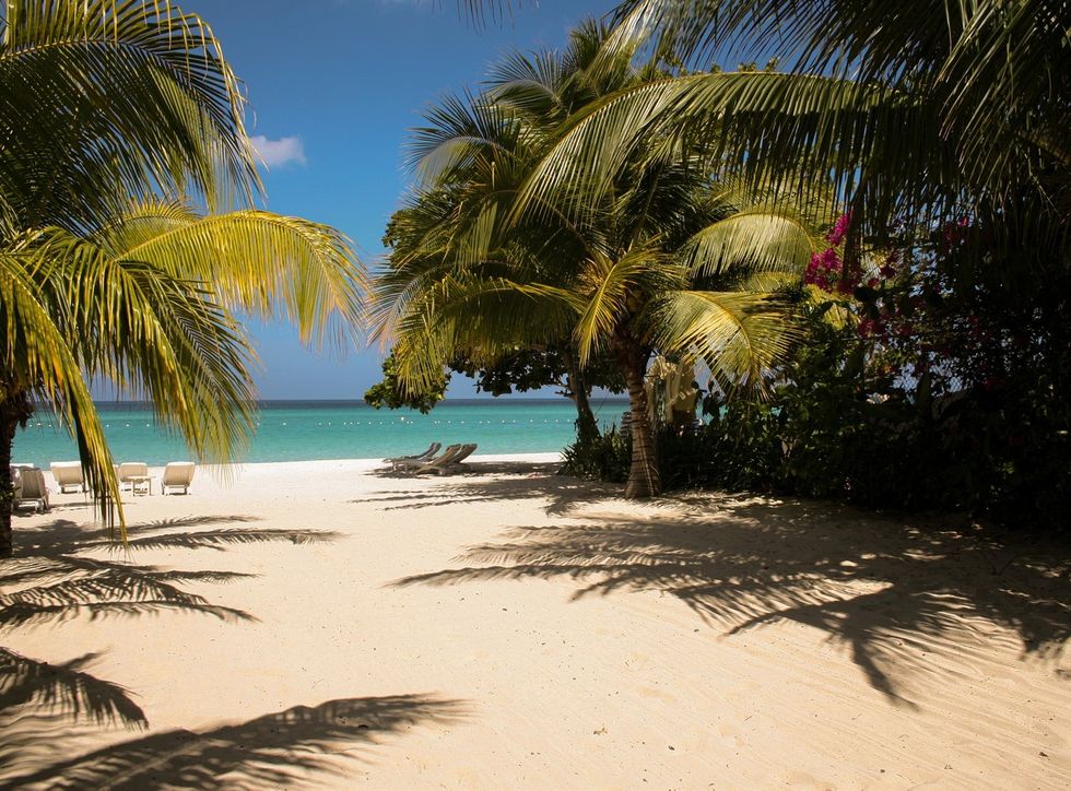 Beach in Jamaica