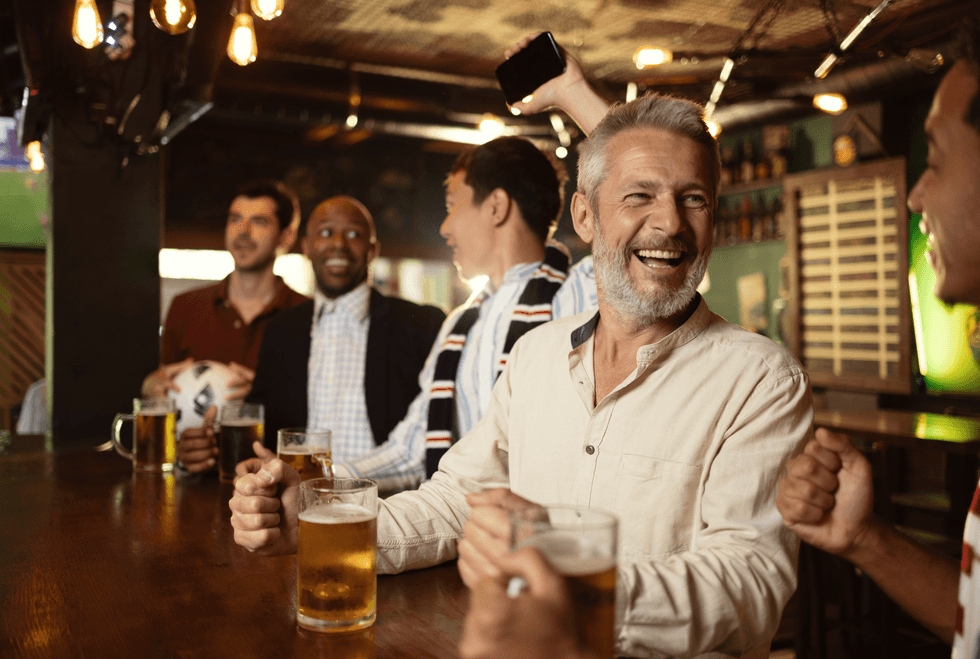 Beers in pub