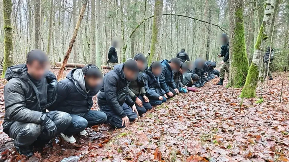 Belarus migrants
