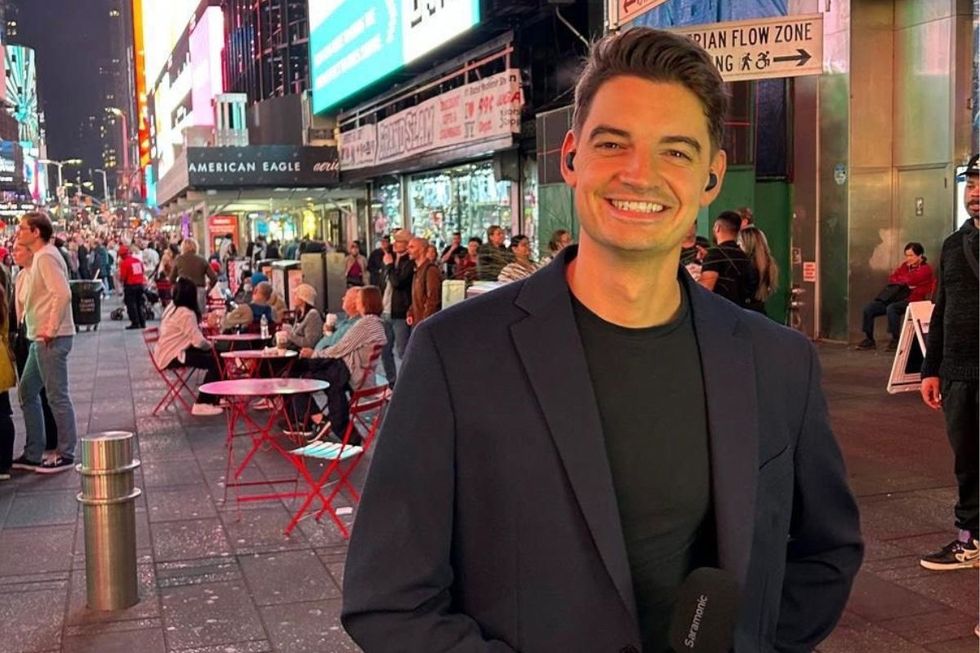 Ben Leo in New York ahead of the 2024 US Presidential Election